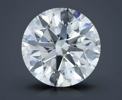 5.38ct I SI1 Rare Carat Ideal Cut Round Diamond