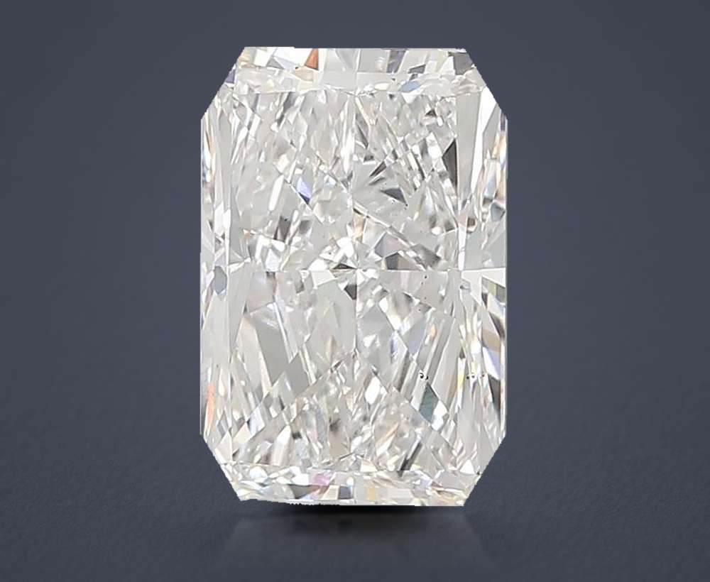 15.03ct F VS2 Very Good Cut Radiant Lab Grown Diamond