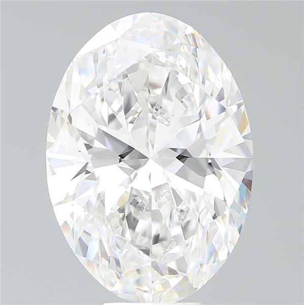 11.02ct F VS1 Rare Carat Ideal Cut Oval Lab Grown Diamond