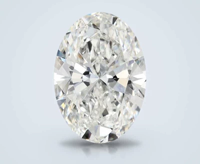 10.23ct F VVS2 Rare Carat Ideal Cut Oval Lab Grown Diamond
