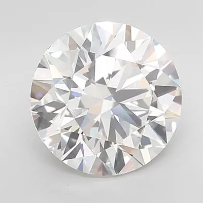 5.54ct H VVS2 Rare Carat Ideal Cut Round Lab Grown Diamond
