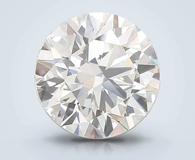5.54ct H VVS2 Rare Carat Ideal Cut Round Lab Grown Diamond