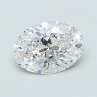 1.74ct F VVS1 Rare Carat Ideal Cut Oval Lab Grown Diamond