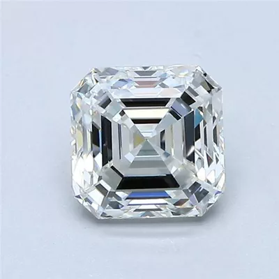 1.26ct I VS1 Rare Carat Ideal Cut Asscher Diamond