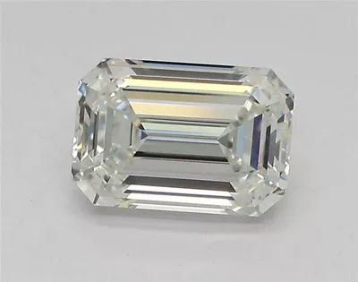 1.50ct F VVS2 Rare Carat Ideal Cut Emerald Lab Grown Diamond