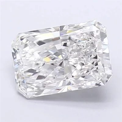 11.00ct F VVS2 Rare Carat Ideal Cut Radiant Lab Grown Diamond