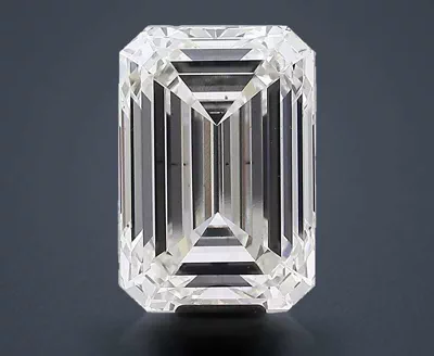 20.55ct H VS2 Rare Carat Ideal Cut Emerald Lab Grown Diamond