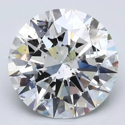 3.73ct F SI2 Excellent Cut Round Diamond