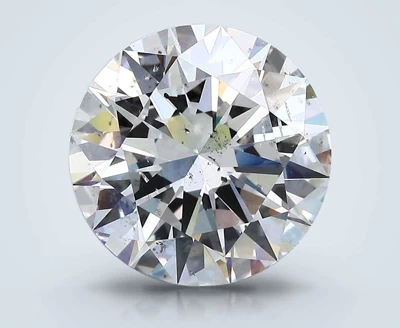 3.73ct F SI2 Excellent Cut Round Diamond