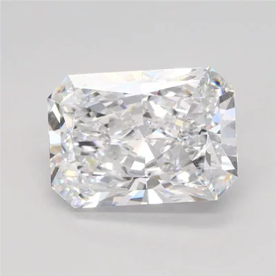 3.06ct E VVS1 Rare Carat Ideal Cut Radiant Lab Grown Diamond