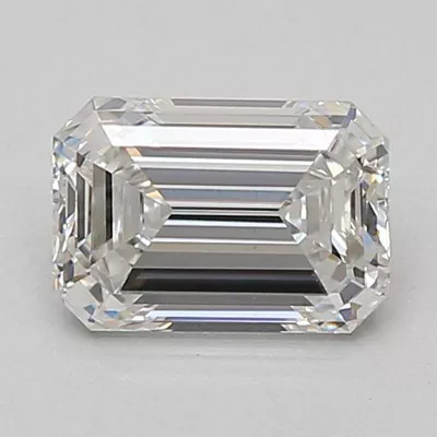 1.56ct E VS1 Excellent Cut Emerald Lab Grown Diamond
