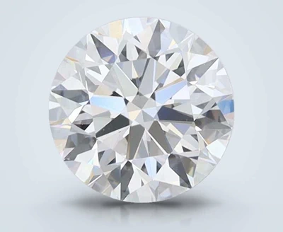 1.23ct E VVS2 Excellent Cut Round Lab Grown Diamond