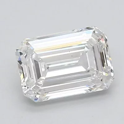 1.71ct E VS2 Rare Carat Ideal Cut Emerald Lab Grown Diamond