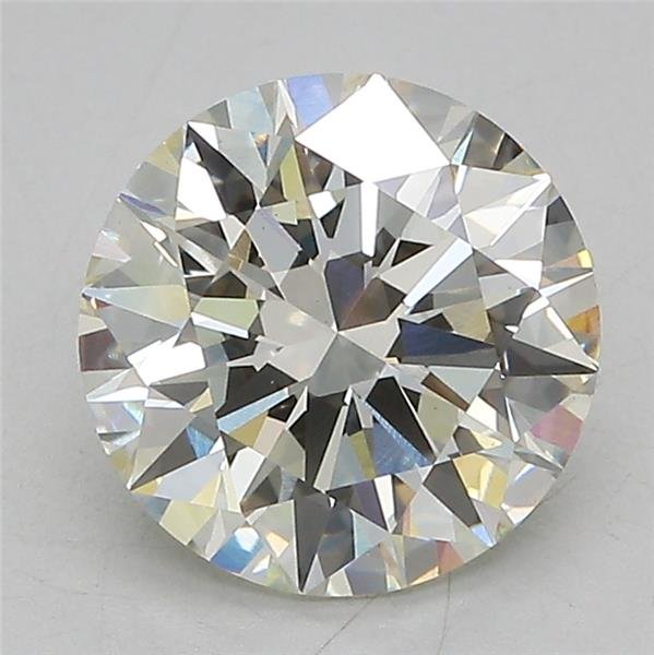 2.58ct J VS1 Excellent Cut Round Lab Grown Diamond
