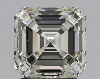 2.59ct K VS1 Rare Carat Ideal Cut Asscher Diamond