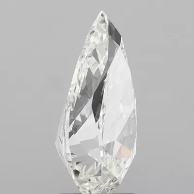3.55ct I SI2 Rare Carat Ideal Cut Pear Diamond