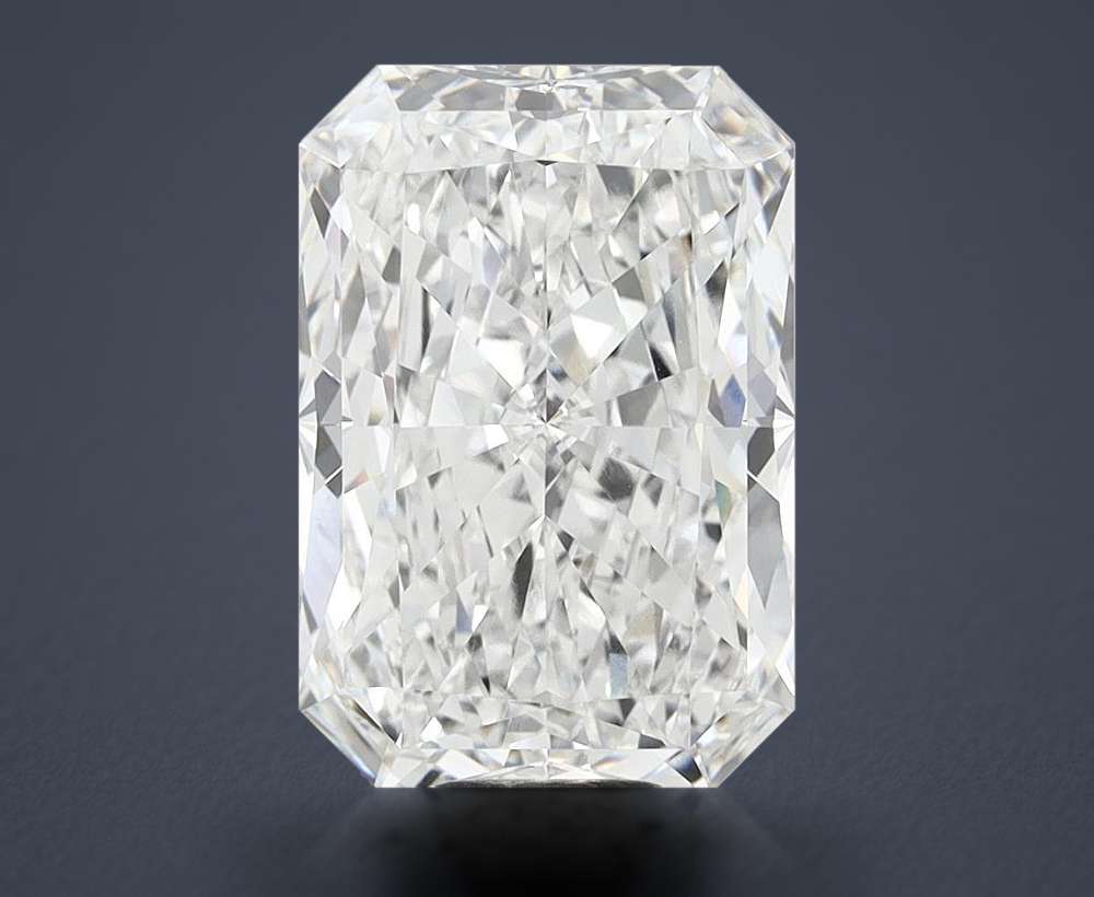12.06ct F VVS2 Rare Carat Ideal Cut Radiant Lab Grown Diamond