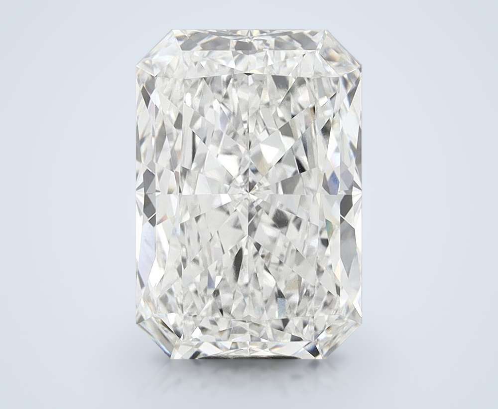 12.06ct F VVS2 Rare Carat Ideal Cut Radiant Lab Grown Diamond