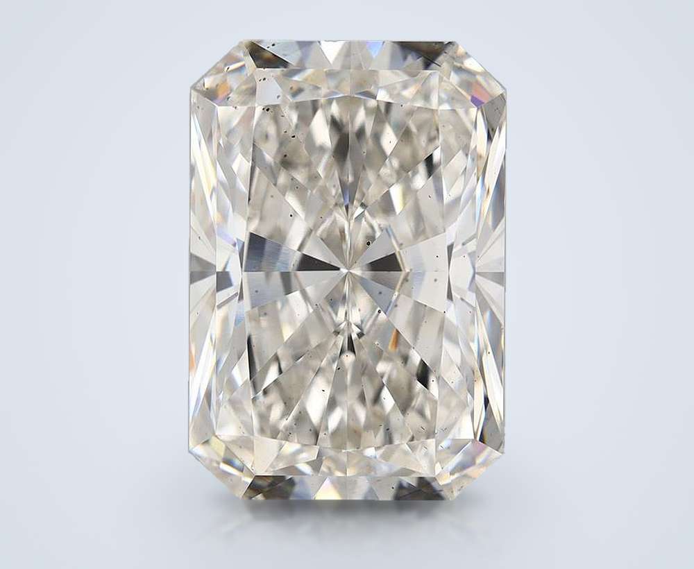 14.07ct I SI1 Rare Carat Ideal Cut Radiant Lab Grown Diamond