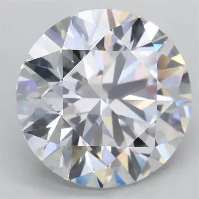4.09ct E VS1 Rare Carat Ideal Cut Round Lab Grown Diamond