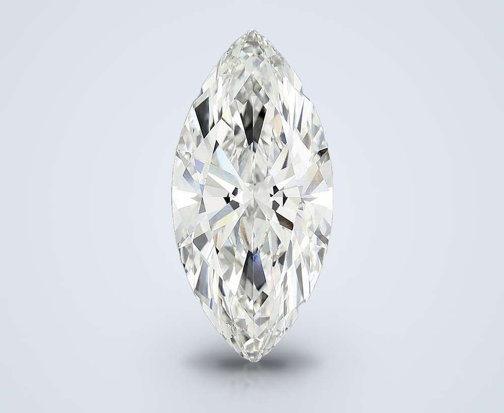 11.14ct F VVS2 Rare Carat Ideal Cut Marquise Lab Grown Diamond