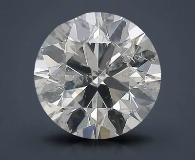 3.00ct H SI2 Rare Carat Ideal Cut Round Diamond