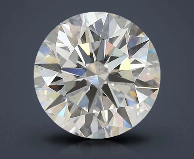 3.28ct G VS1 Rare Carat Ideal Cut Round Lab Grown Diamond