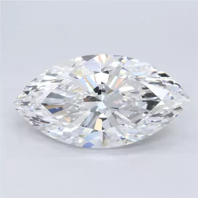 3.01ct D VVS1 Rare Carat Ideal Cut Marquise Lab Grown Diamond