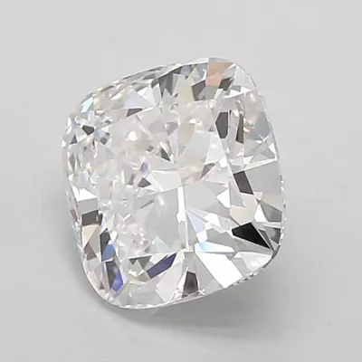 3.02ct F VS1 Rare Carat Ideal Cut Cushion Lab Grown Diamond