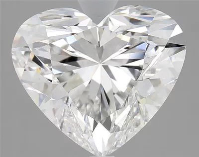 4.01ct G VS2 Rare Carat Ideal Cut Heart Diamond
