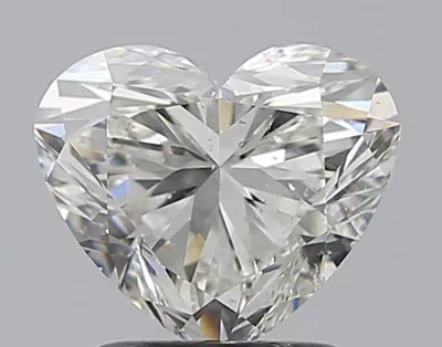 1.72ct J SI1 Rare Carat Ideal Cut Heart Diamond