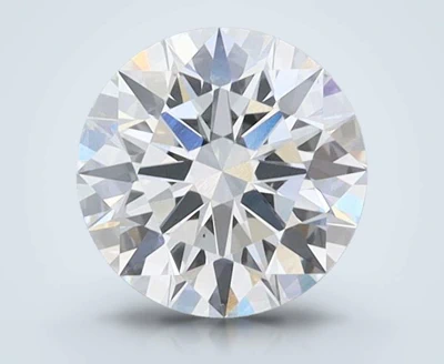 1.09ct D VS1 Rare Carat Ideal Cut Round Lab Grown Diamond