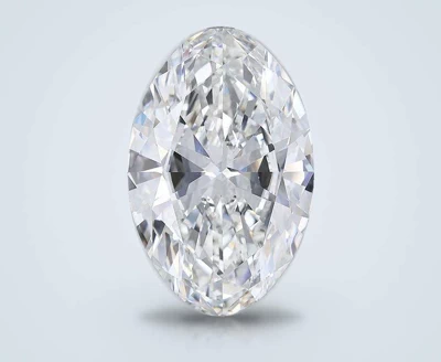 15.00ct G VVS2 Excellent Cut Oval Lab Grown Diamond