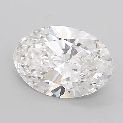 10.01ct E VVS2 Rare Carat Ideal Cut Oval Lab Grown Diamond