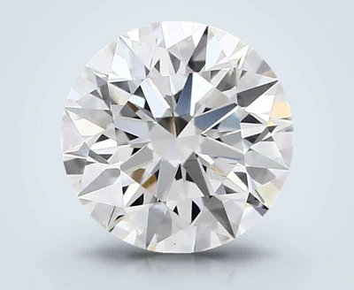 2.07ct F VS2 Rare Carat Ideal Cut Round Lab Grown Diamond