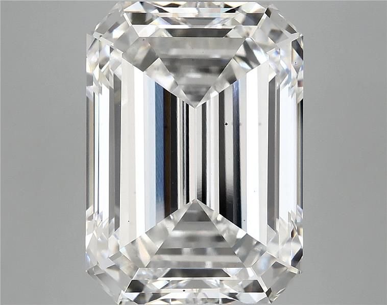 12.33ct E VS2 Rare Carat Ideal Cut Emerald Lab Grown Diamond