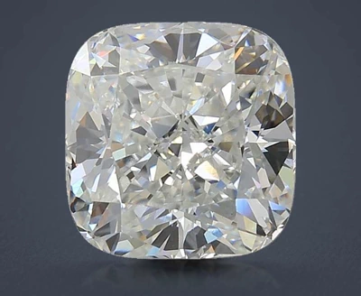 5.02ct F VS1 Rare Carat Ideal Cut Cushion Lab Grown Diamond