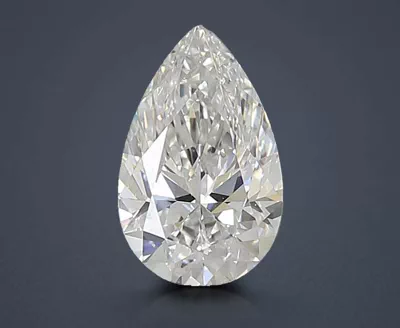 1.34ct E VS1 Rare Carat Ideal Cut Pear Lab Grown Diamond