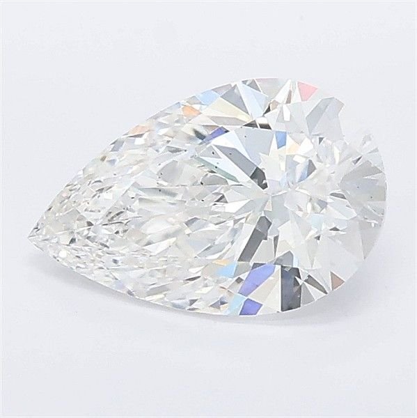1.01ct E VS2 Rare Carat Ideal Cut Pear Lab Grown Diamond