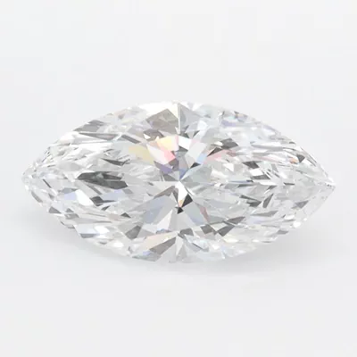 1.07ct D VVS1 Rare Carat Ideal Cut Marquise Lab Grown Diamond
