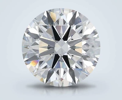 3.06ct H VVS2 Rare Carat Ideal Cut Round Lab Grown Diamond