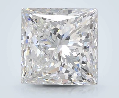 1.55ct E VVS2 Rare Carat Ideal Cut Princess Lab Grown Diamond