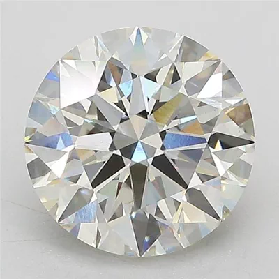 3.03ct J VS1 Rare Carat Ideal Cut Round Lab Grown Diamond