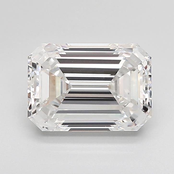 6.03ct E VS1 Very Good Cut Emerald Lab Grown Diamond