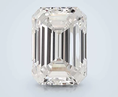 6.03ct E VS1 Very Good Cut Emerald Lab Grown Diamond