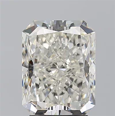 3.22ct H SI1 Rare Carat Ideal Cut Radiant Diamond