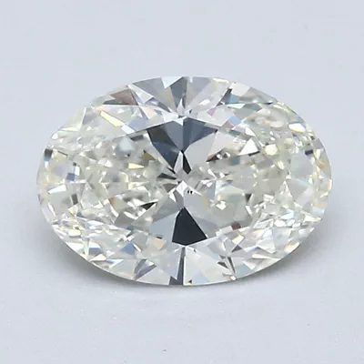 1.00ct I VS2 Rare Carat Ideal Cut Oval Diamond