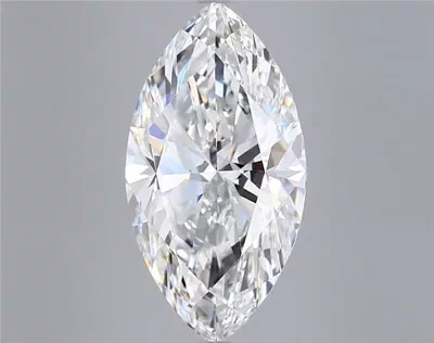 8.04ct F VVS2 Rare Carat Ideal Cut Marquise Lab Grown Diamond