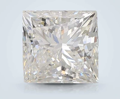 5.23ct G VS1 Rare Carat Ideal Cut Princess Lab Grown Diamond