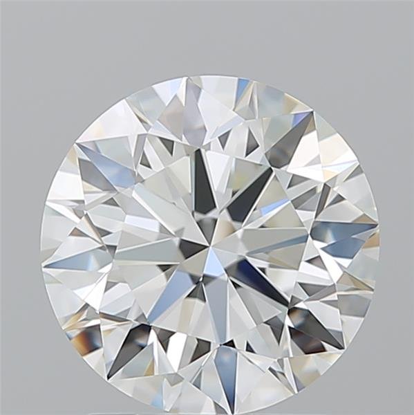 2.18ct J VVS1 Rare Carat Ideal Cut Round Diamond